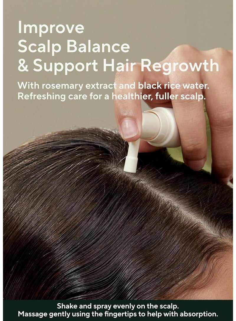 AROMATICA Rosemary Root Enhancer | Rosemary water spray for hair growth - with rosemary oil & caffeine & biotin |care for hair thinning & hair loss |100ml - Image 5